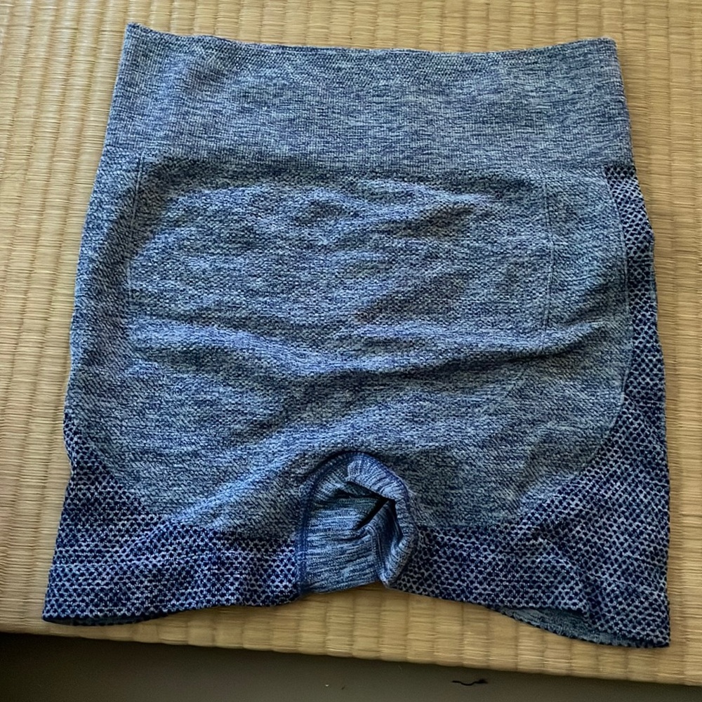 Blue gym shorts! 🩵🤩🔥